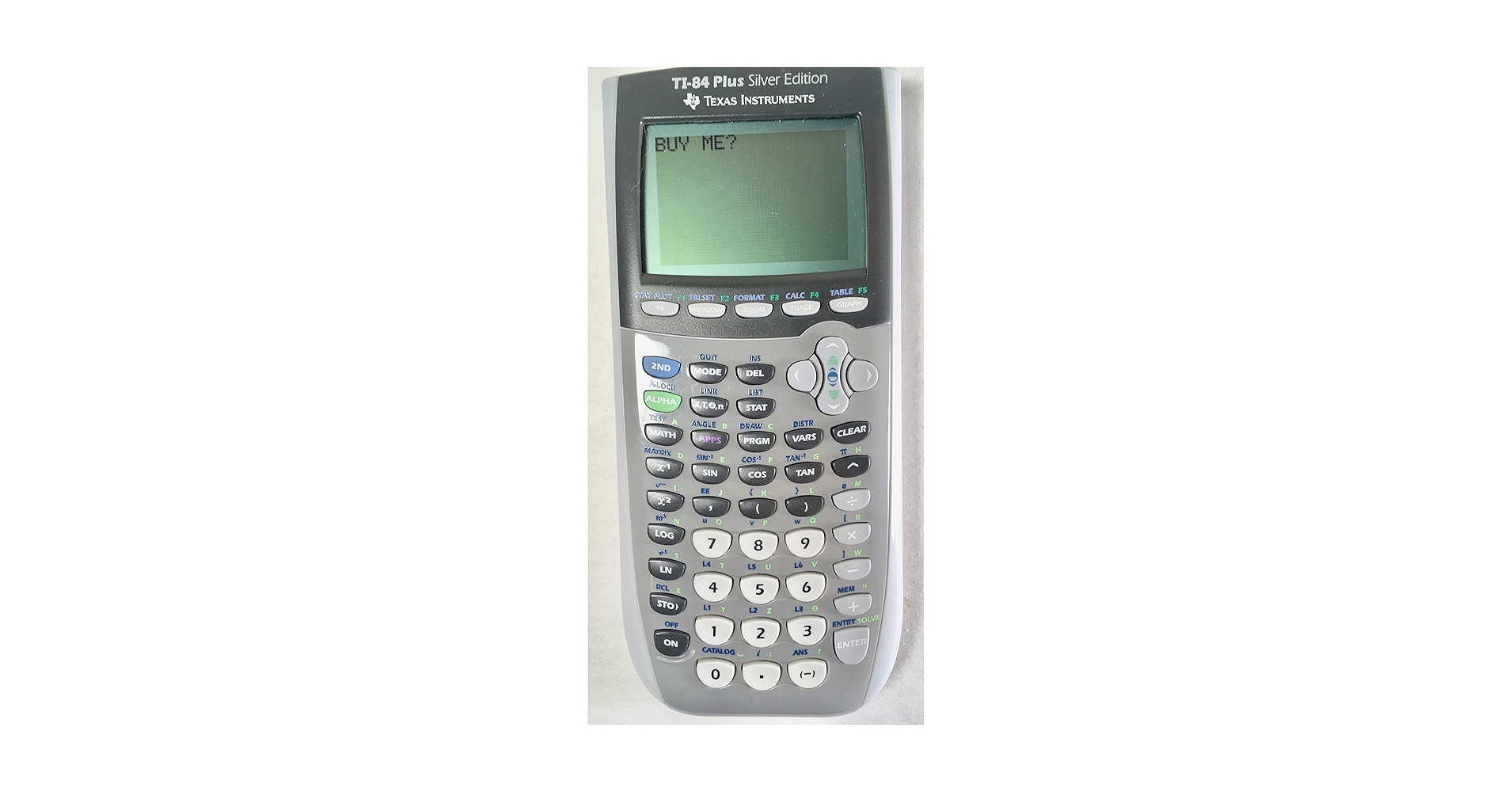 Amazon.com : Texas Instruments TI-84 Plus Silver Edition
